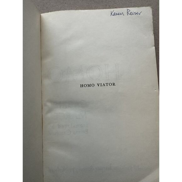 HOMO VIATOR; Marcel, Gabriel 1962 - Picture 2 of 5